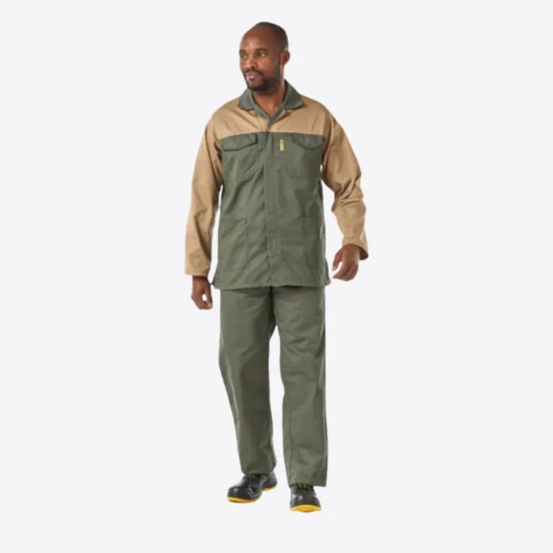 Dromex 65/35 Two-Tone Conti Jacket Olive