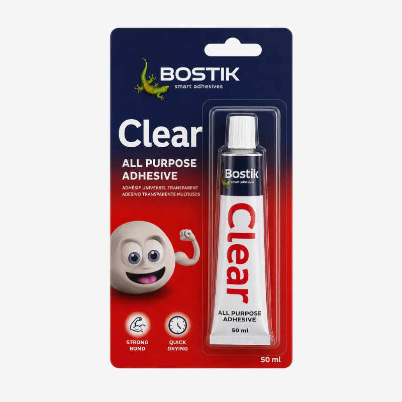 Bostik Clear Adhesive 50ml