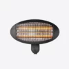 Radiant Wall-mounted Quartz Heater 2000W